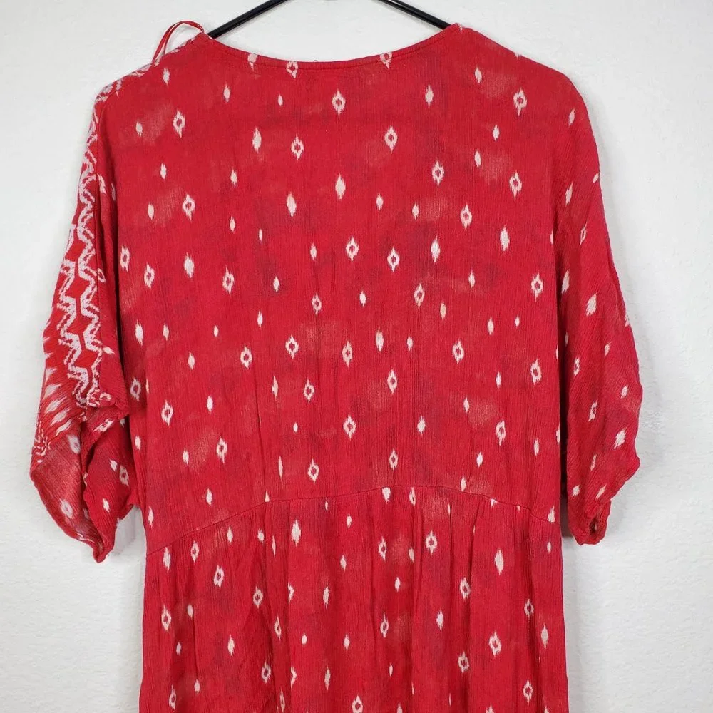 Knox Rose Red Midi Dress - Picture 9 of 11